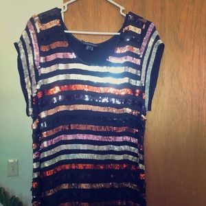 French Connection  Black party dress